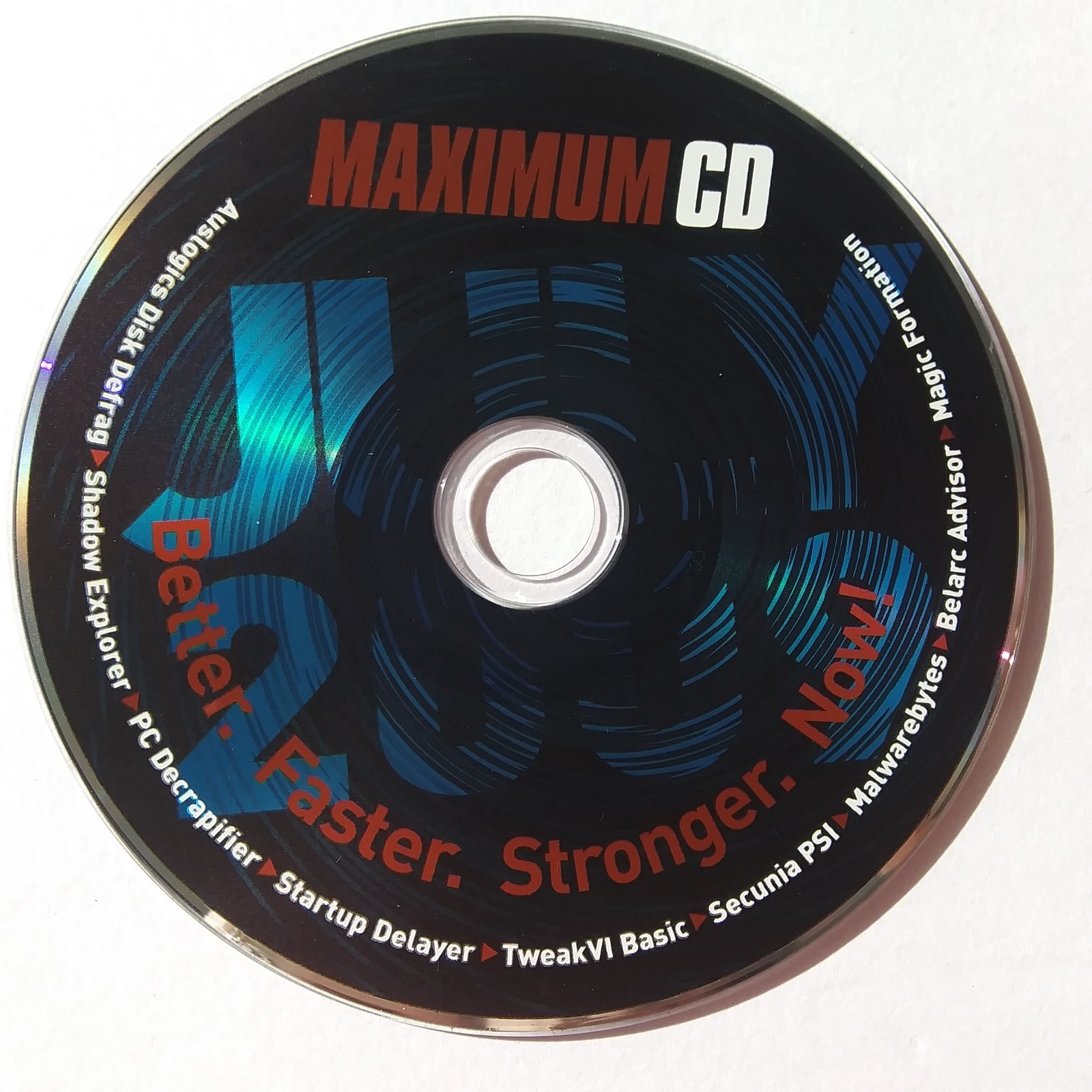 Maximum CD Jv16 PowerTools Utility Disc Malwarebytes Secunia XP CD-ROM PC