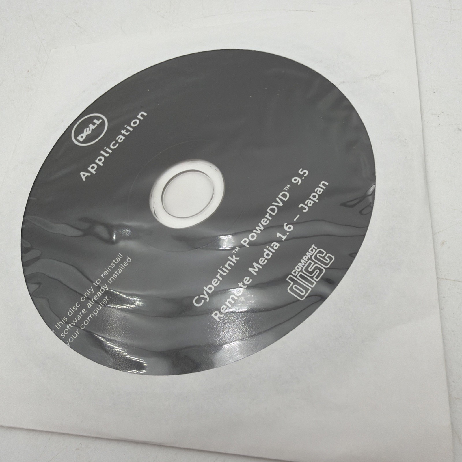 Dell Cyberlink PowerDVD 9.5 Application New unopened D3A