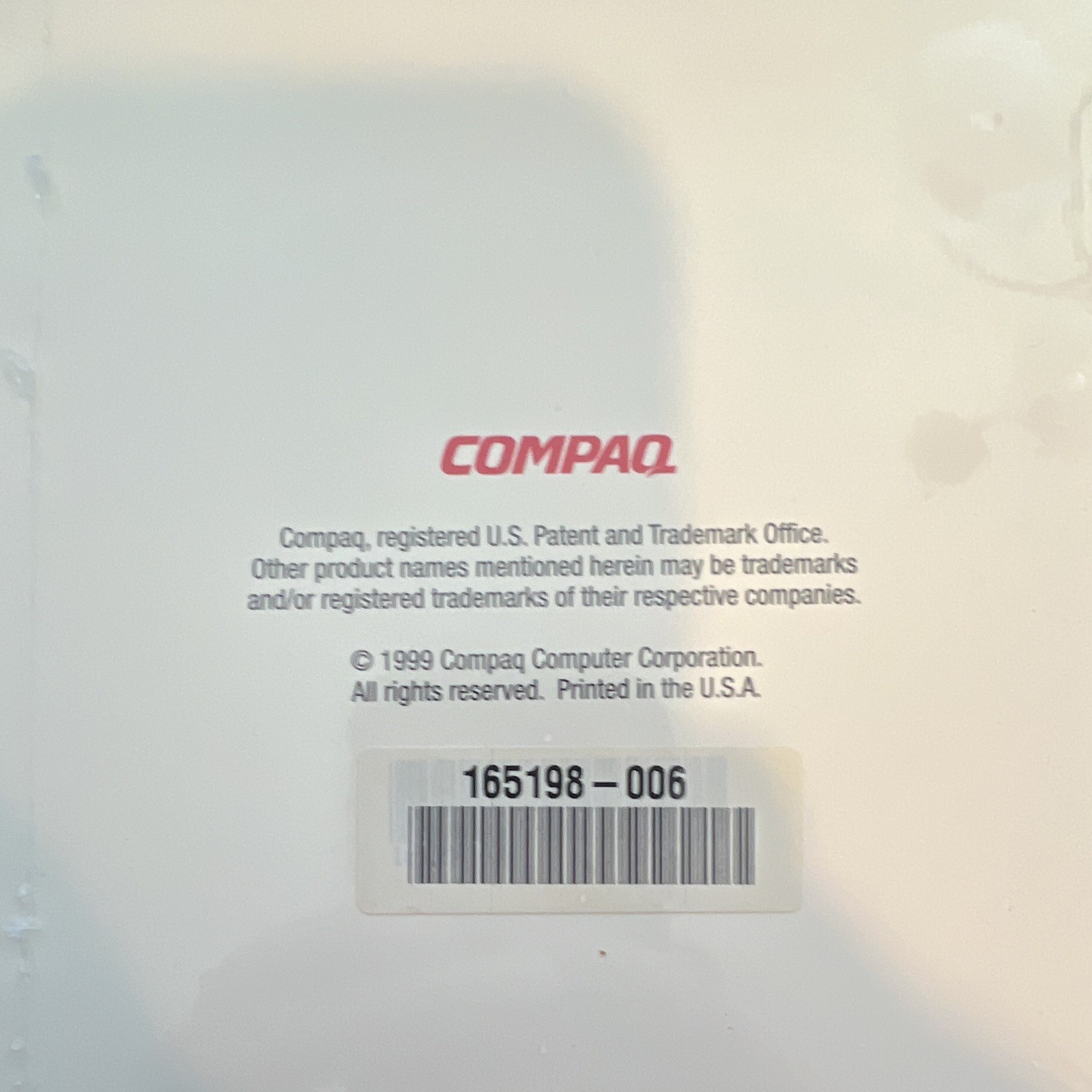 Compaq Backup Exec Solutions/ ARCserve/IT Storage Utility Software Lot 3 Sealed