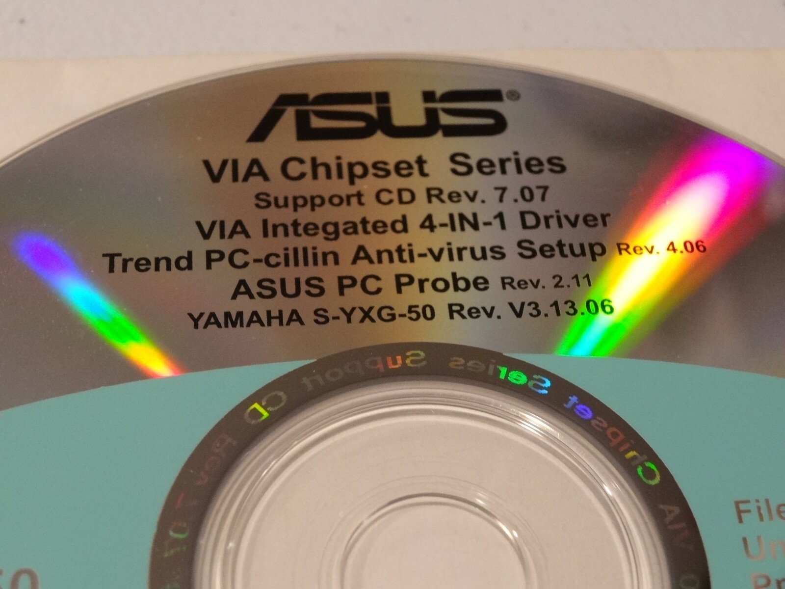 ASUS VIA CHIPSET SERIES MOTHERBOARD SUPPORT CD REV. 7.07 M150 DRIVERS / CD-ROM