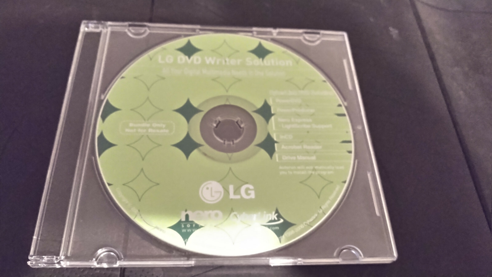 {LG} DVD Writer Solution Disc