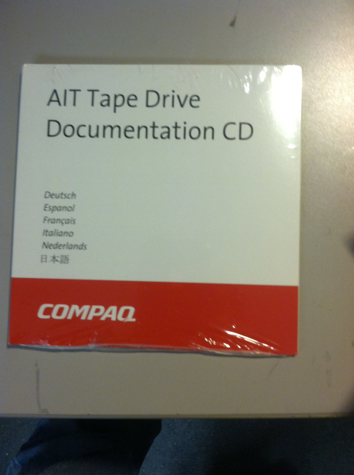 New sealed Compaq AIT Tape Drive Documentation CD