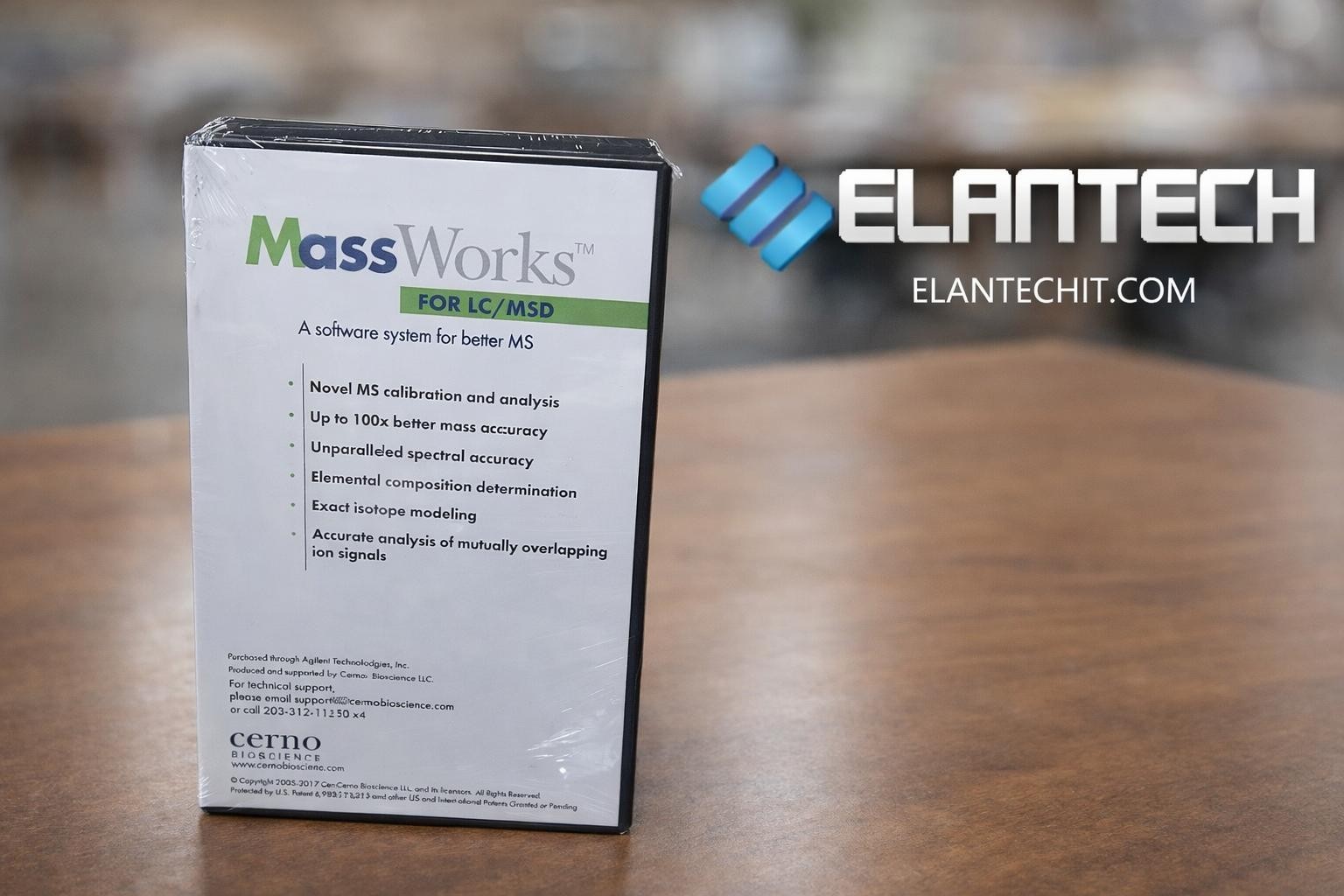 Mass works for LC/MSD Cerno Bioscience Software system for better MS MWLDV7