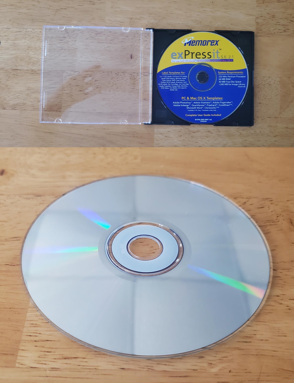 Lot of 15 vintage photo/print editing & misc software discs — FREE SHIPPING