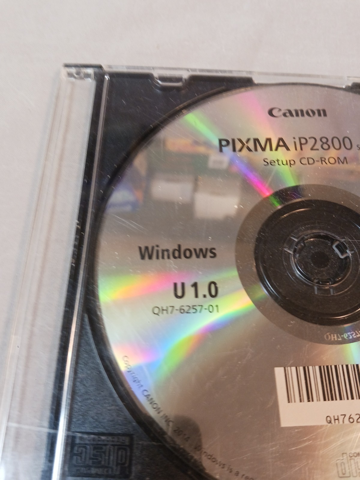Canon Setup CD ROM for Canon PIXMA iP2800 Printer Installation Software Driver