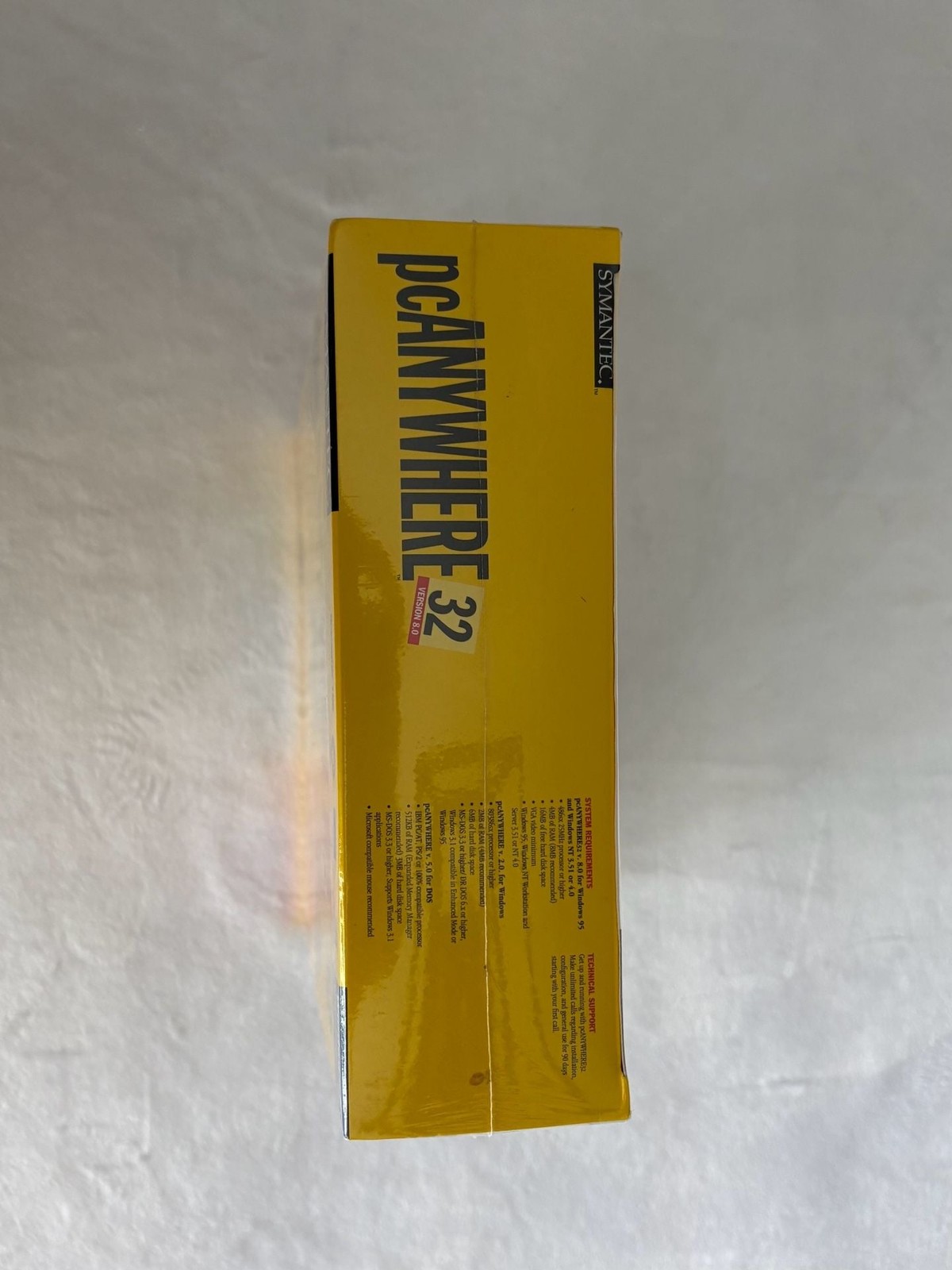 Symantec pcANYWHERE 32 Version 8.0 Remote Control and File Transfer Software