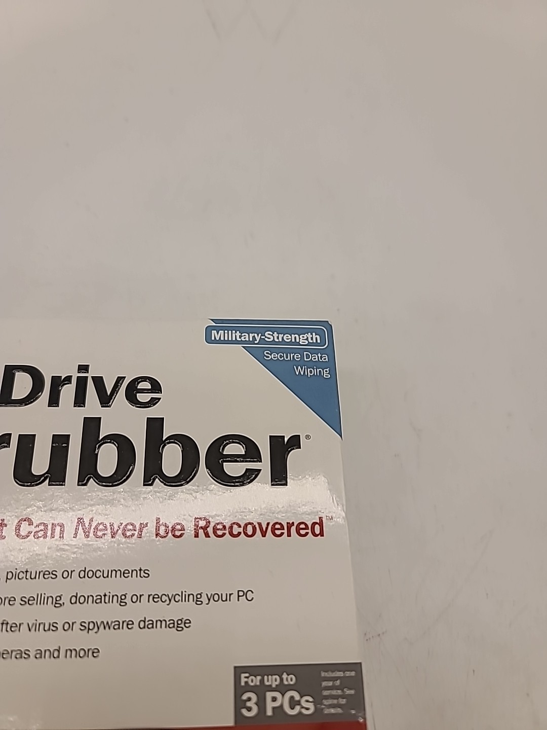 GENUINE Iolo Military Grade Drive Scrubber For Windows 1 Year Service 3 Users