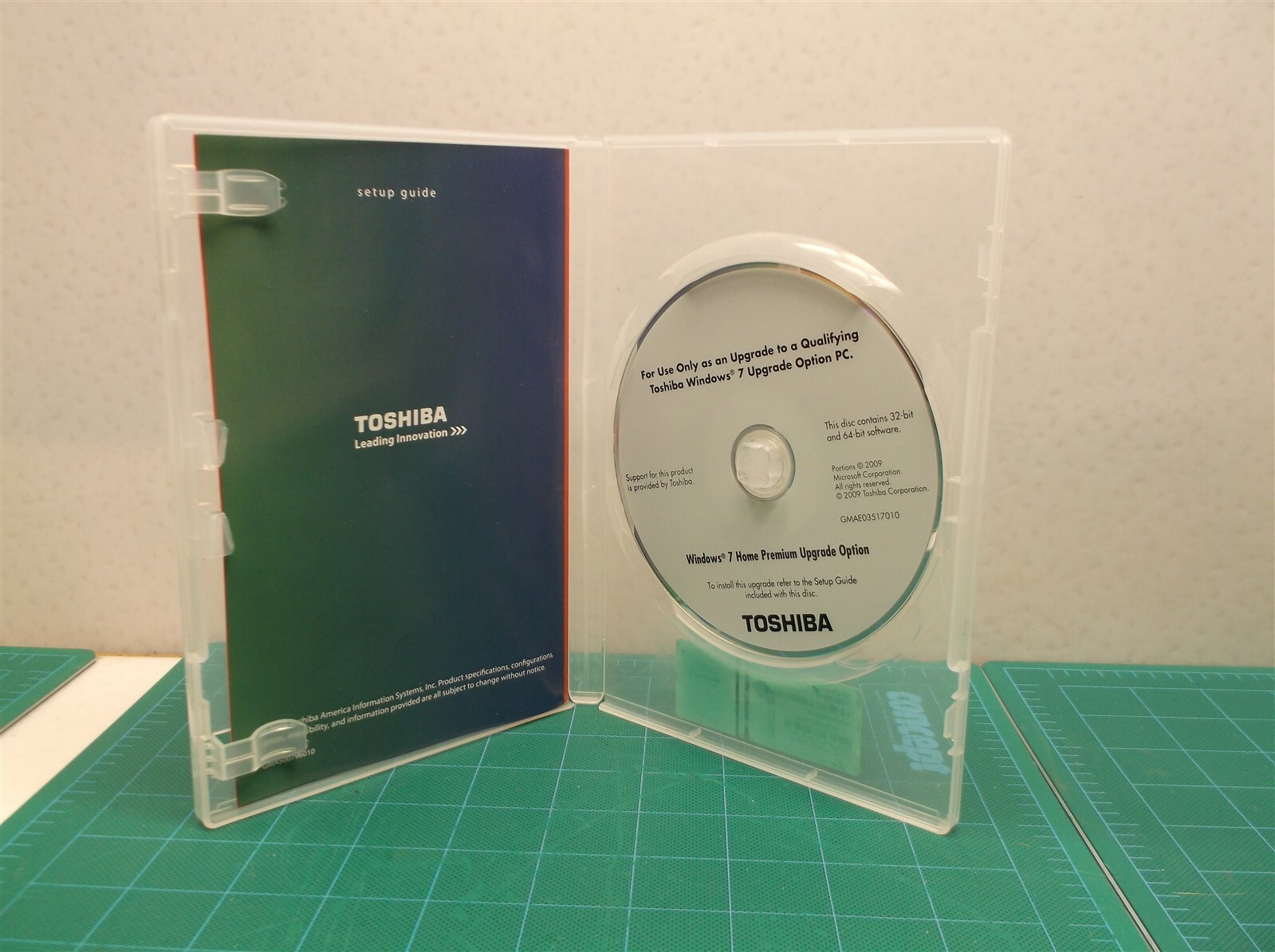 TOSHIBA RECOVERY DVD DISK FOR WINDOWS 7 32/64 BIT PC COMPUTER LAPTOP