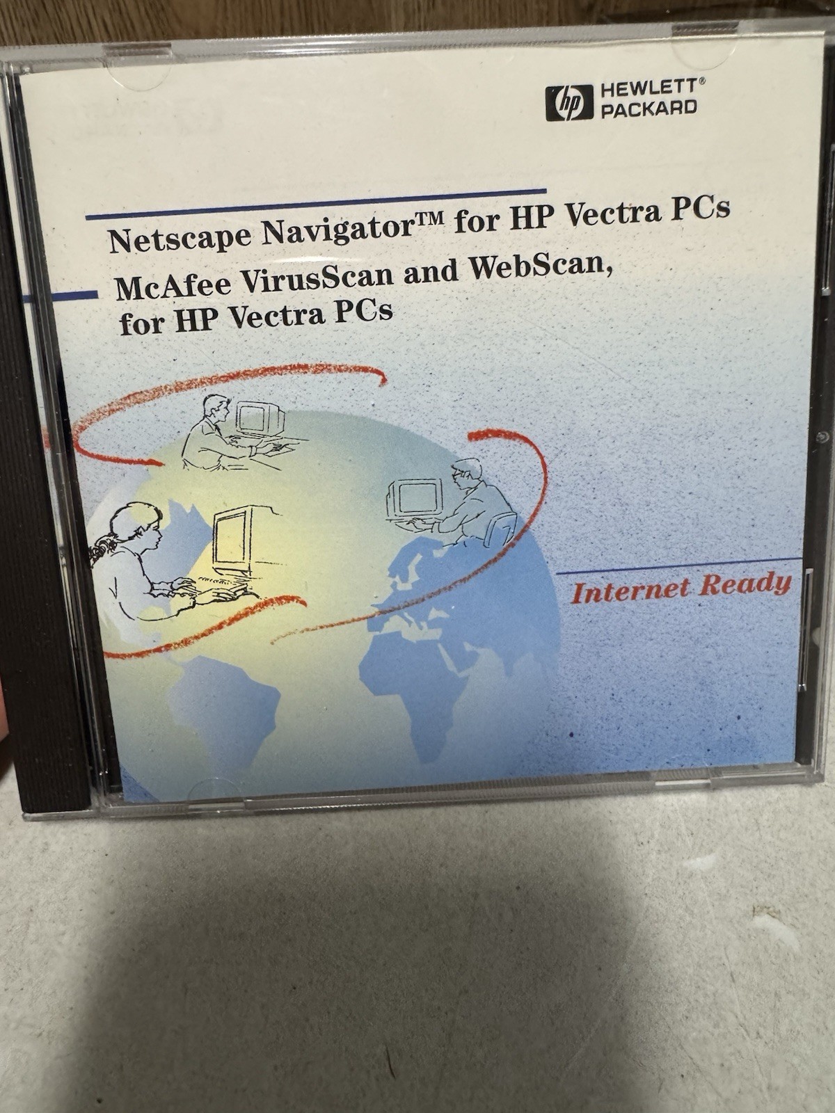 HP Netscape Navigator & McAfee VirusScan WebScan for HP Vectra PCs CD Vintage