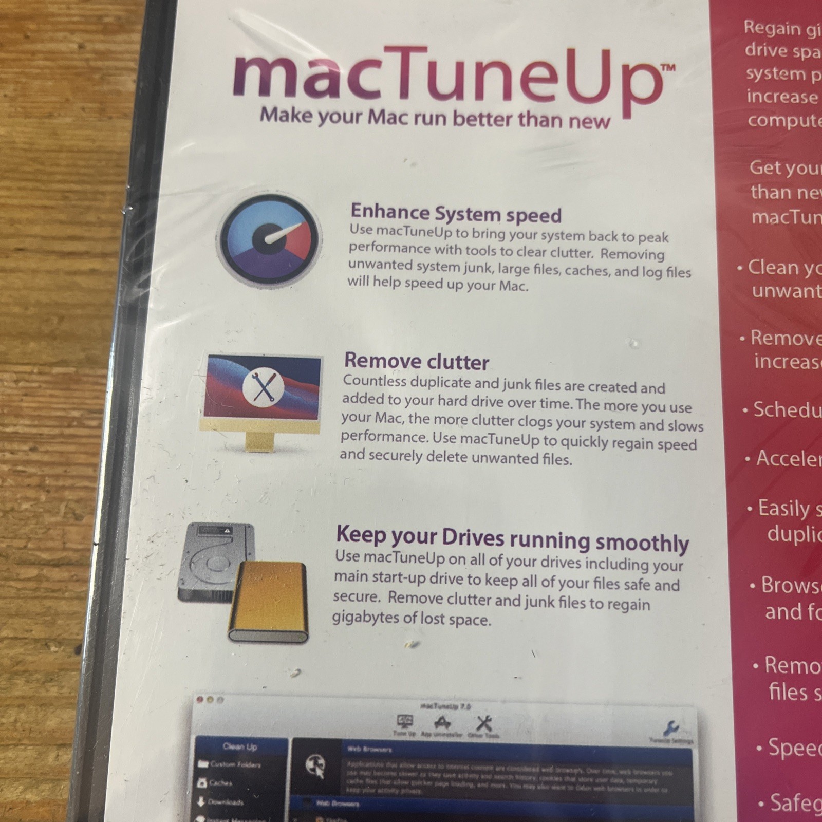 Macware MacTuneUp 7.0.3 Lot 10 New Sealed Software Apple Computer Reseller Lot