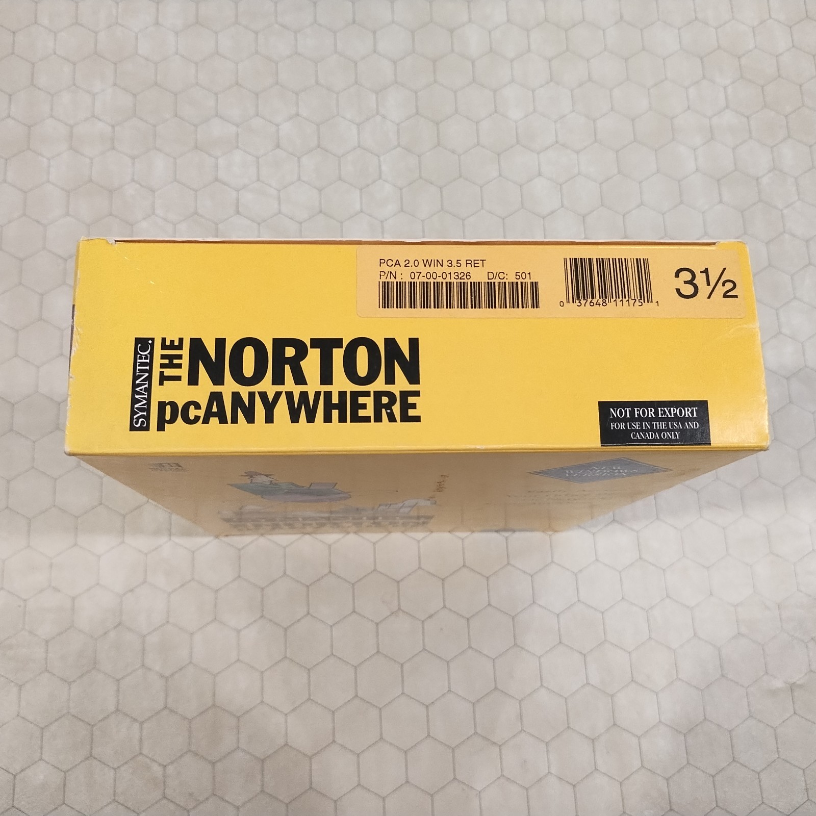 The Norton pcAnywhere Version 2.0, Windows, Symantec, IBM/PC, 3.5″ disks, 1994