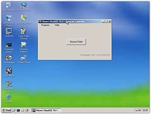 Hiren’s Boot Disc Recover & Repair Windows XP 7 8 10 & 11 CD