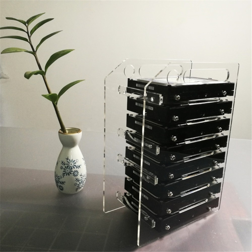 Hard Disk Bracket for 3.5in HDD Storage Bracket Organizer Case Rack Hard Drive