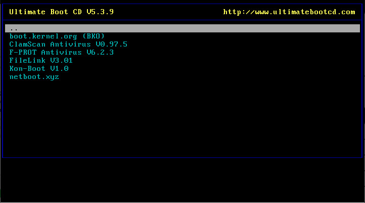 Ultimate Boot CD (UBCD) Latest Version – PC Diagnostic & Repair Tools – 32/64BIT