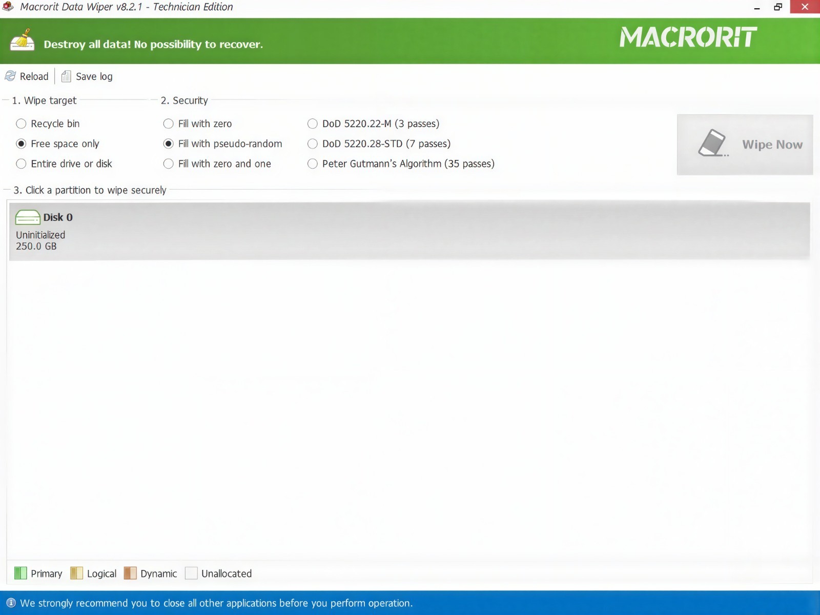 Macrorit Data Wiper Technician Edition Bootable DVD/USB