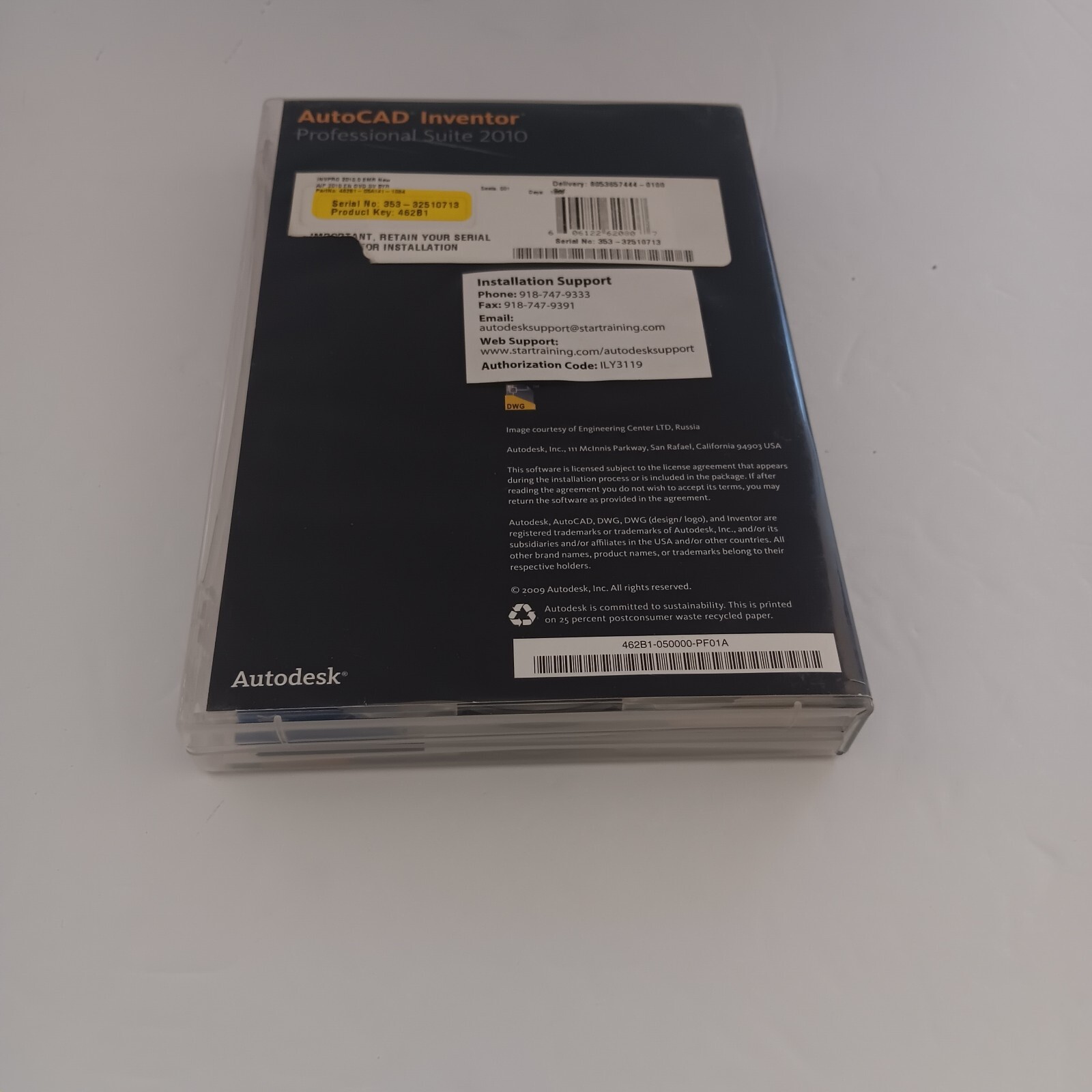 Autodesk AutoCAD Inventor Professional Suite 2010 Student Version
