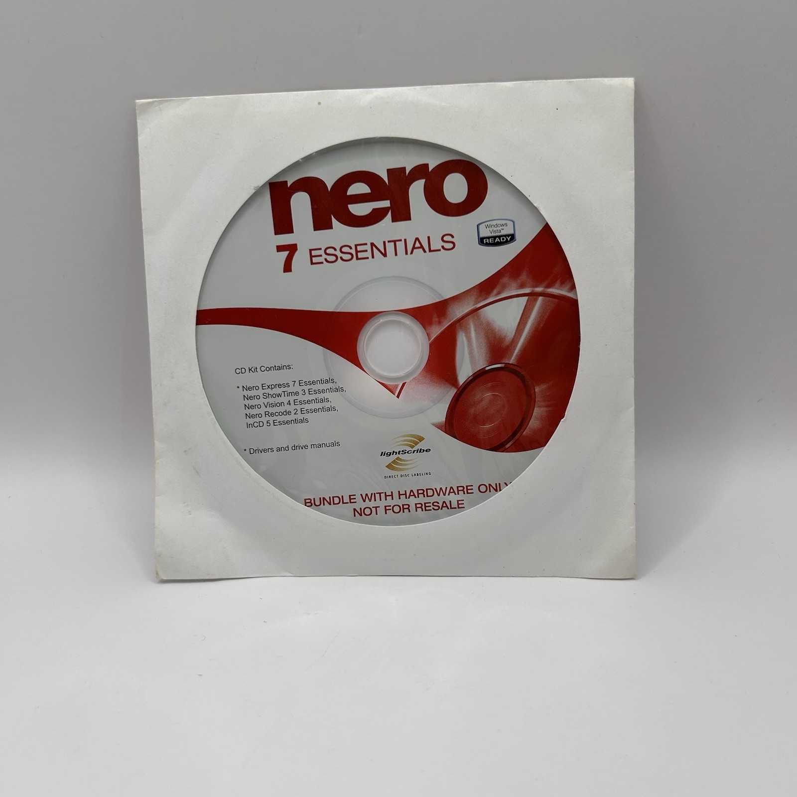 Genuine Nero 7 Essentials CD DVD Burning Software