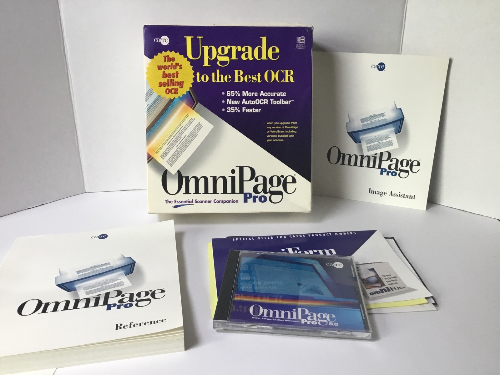 Omnipage PRO The Essential Scanner Companion Windows PC – CD And Manual.