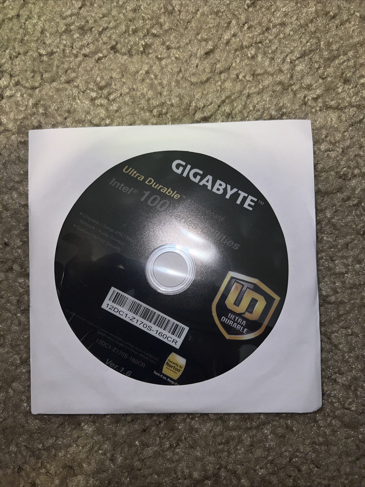 Gigabyte Ultra Durable Motherboard AMD FM2+/FM2 Series Utilities Ver. 1.6 CD