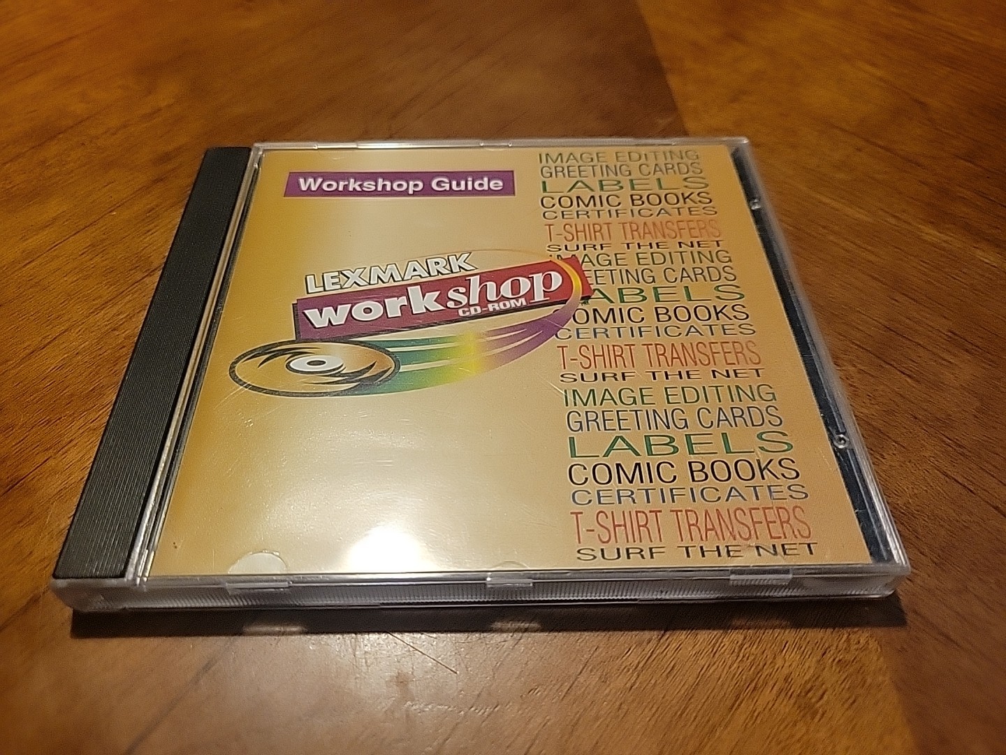 LexMark Workshop Guide – Labels, Images, Cards & More! CD Rom – PC Lex Mark