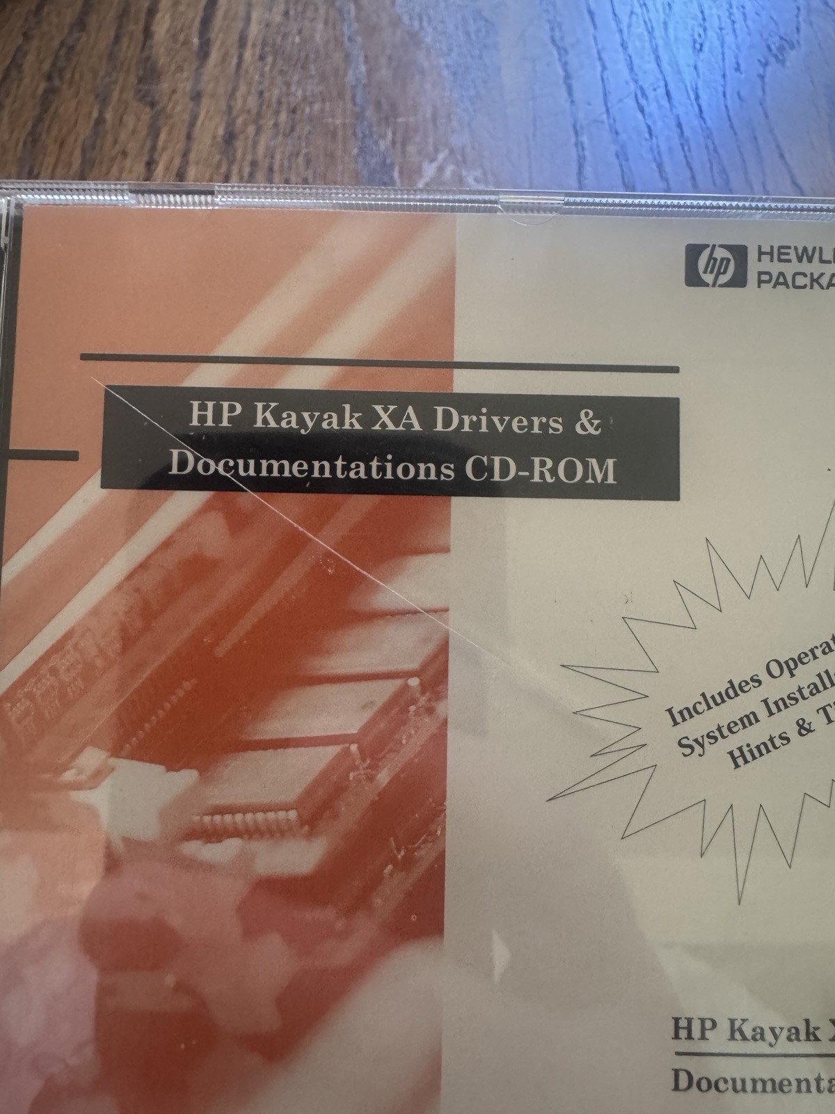 HP Kayak XA Documentation & Driver Recovery CD ROM Windows 1998 Software