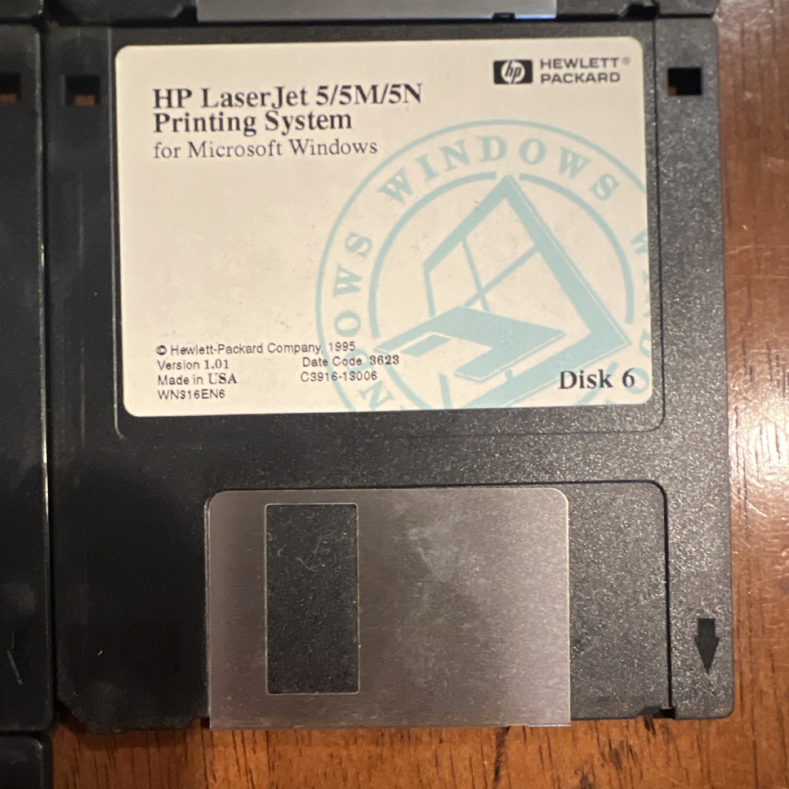 Hewlett-Packard LaserJet 5/5M/5N Driver & Utility Floppy 3.5″ Windows