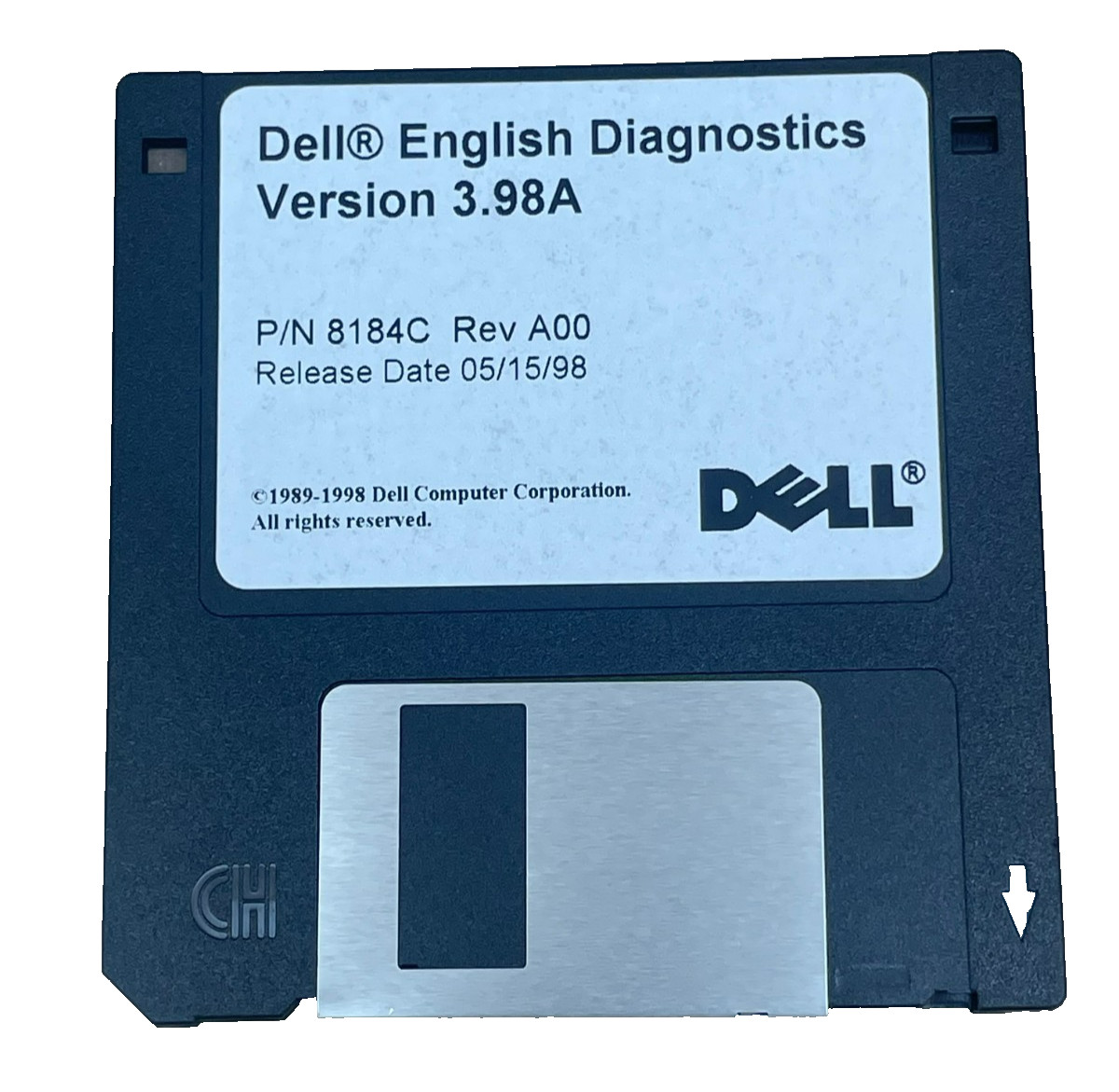 Dell English Diagnostics Version 3.98A P/N 8184C Rev A00