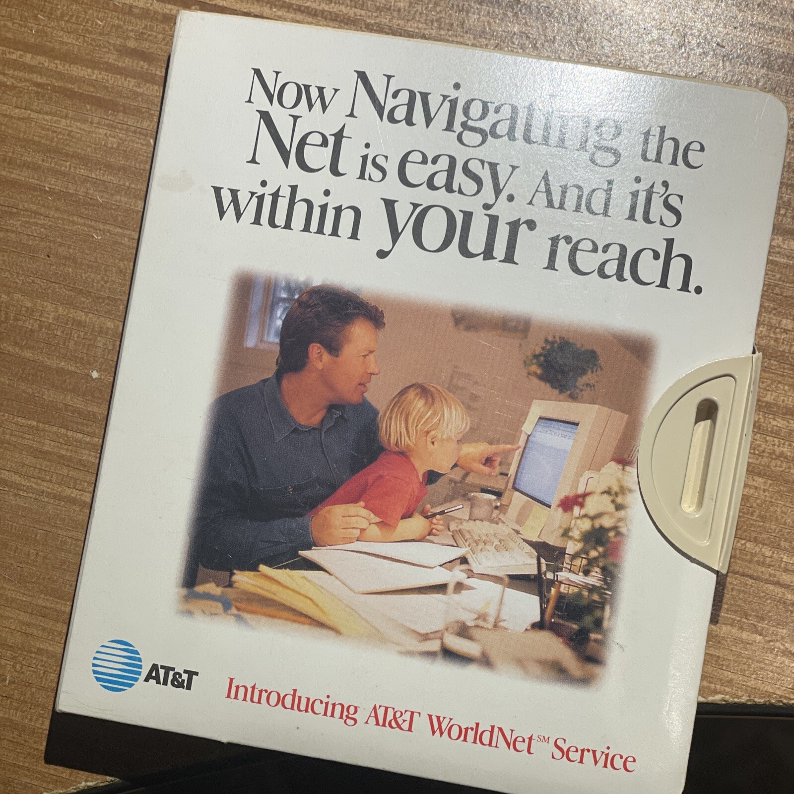 AT&T WorldNet Service 3.5″ RETRO Vintage diskettes Windows v1.0 1996 Netscape !!