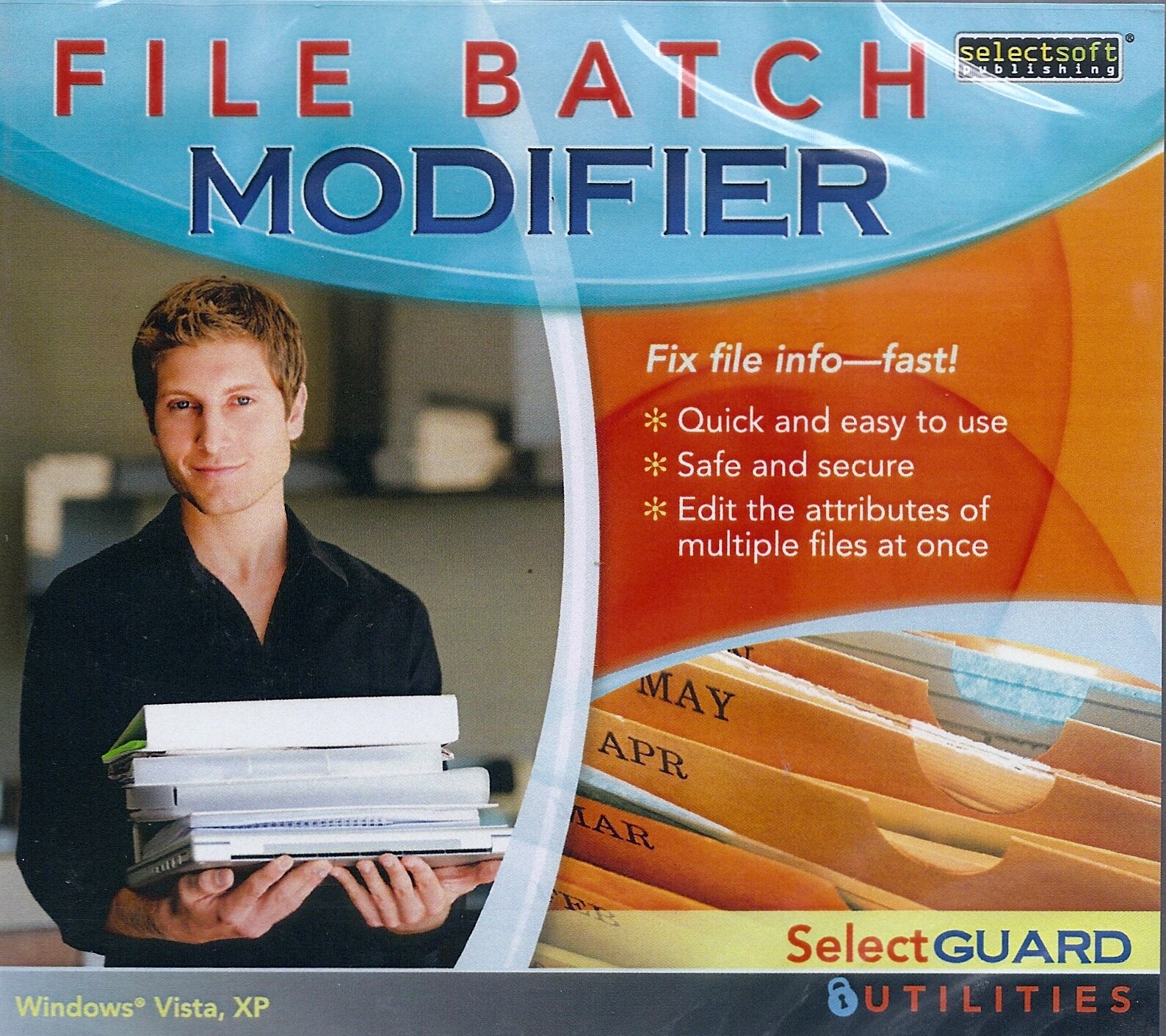 SelectGuard File Batch Modifier * PC Windows 10 / 8 / 7 / Vista / XP * Brand New