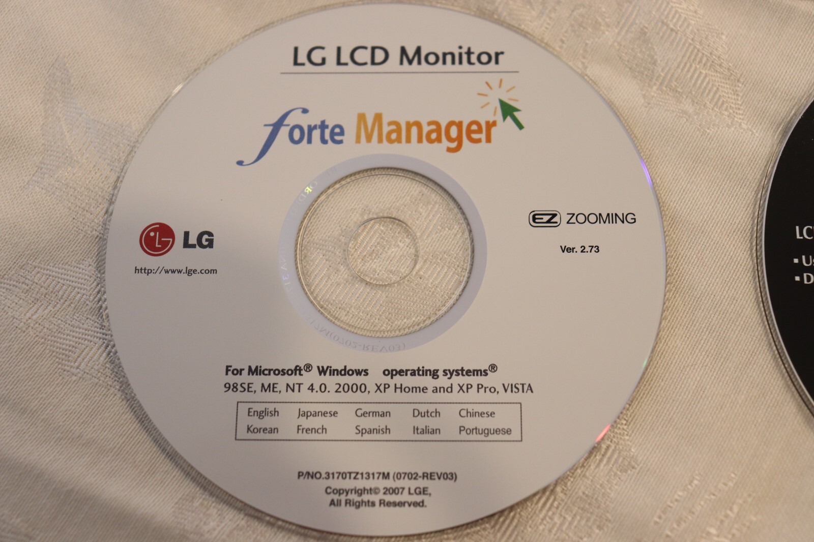 LG DIGITAL ez & Forte Manager LG LCD Monitor drivers & User Manual software CDs