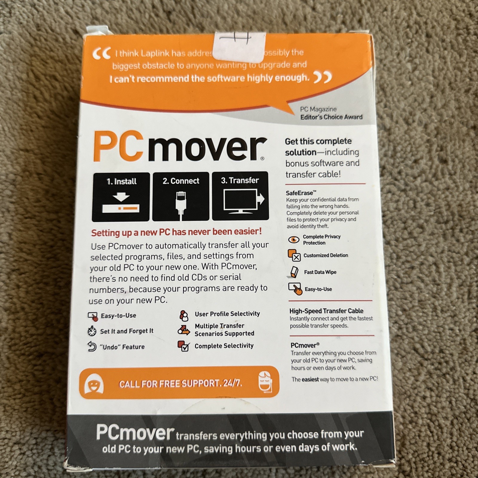 PCmover Ultimate 11 – Easily Transfer Files to New Computer BRAND NEW & SEALED