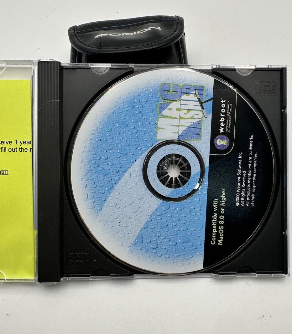 Webroot Software Mac Washer Computer Privacy and Clean-Up Utility