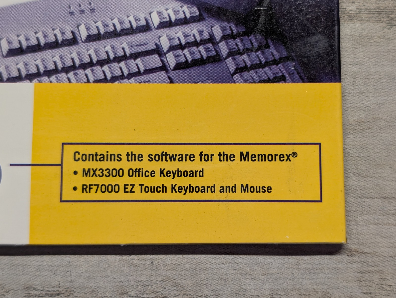 Memorex Keyboard Software CD for MX3300 RF7000 USB Windows 98 2000 ME XP Drivers