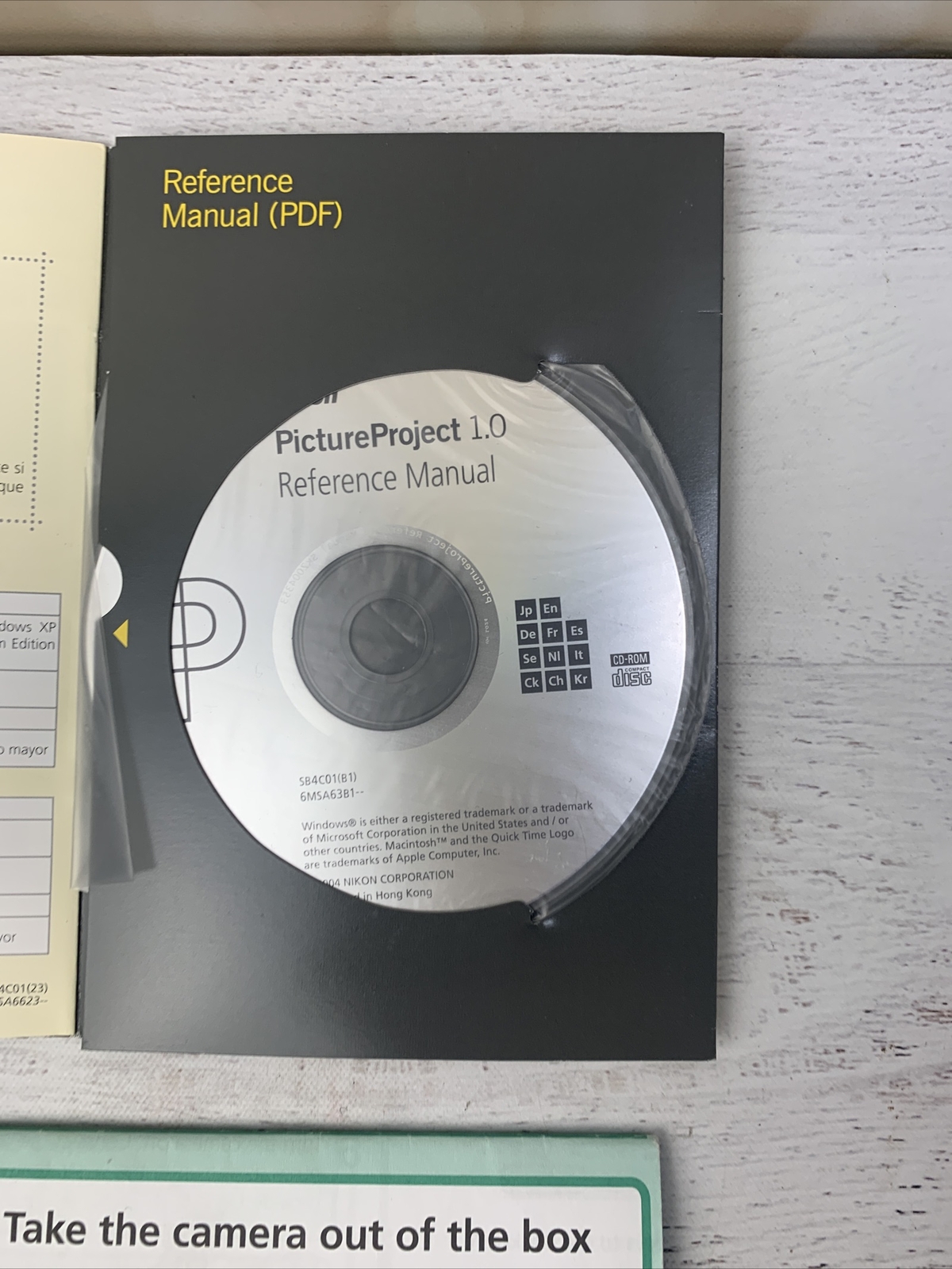 Nikon Picture Project 1.0 Windows & Mac CD-Rom & Reference Manual Disc – 2 Discs