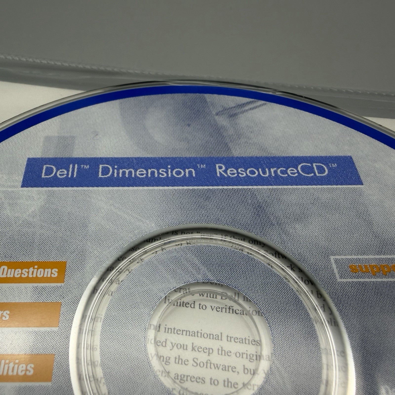 1999 Dell Dimension Resource CD Rom P/N 0628D OEM Software Drivers & Utilities