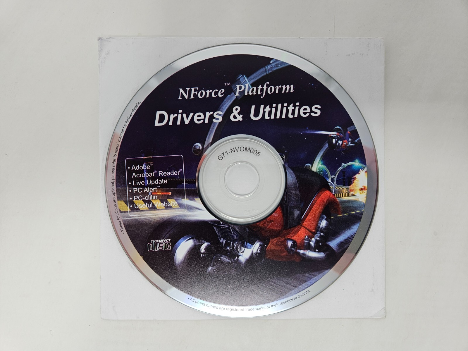 NForcr Platform Drivers & Utilities CD-ROM