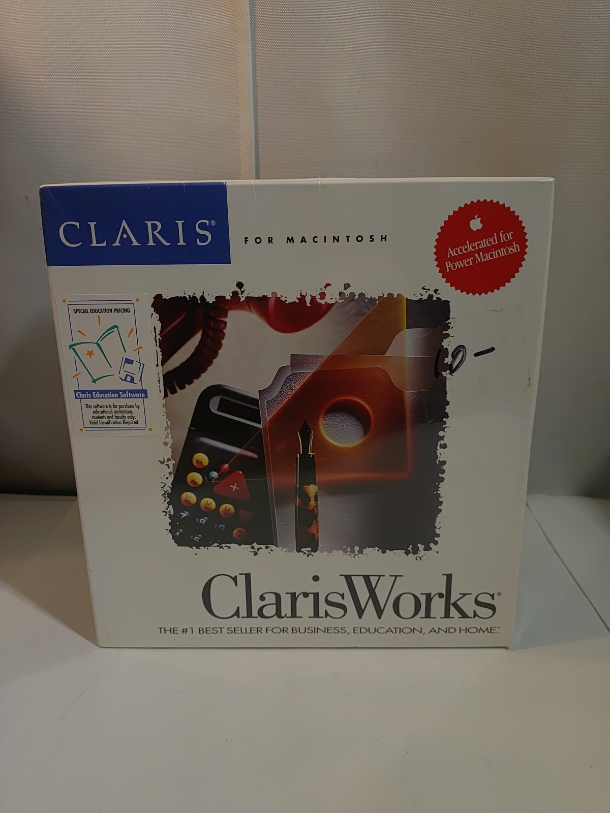 Vintage Apple Macintosh ClarisWorks Software – V2.0 – 1993 sealed NIB