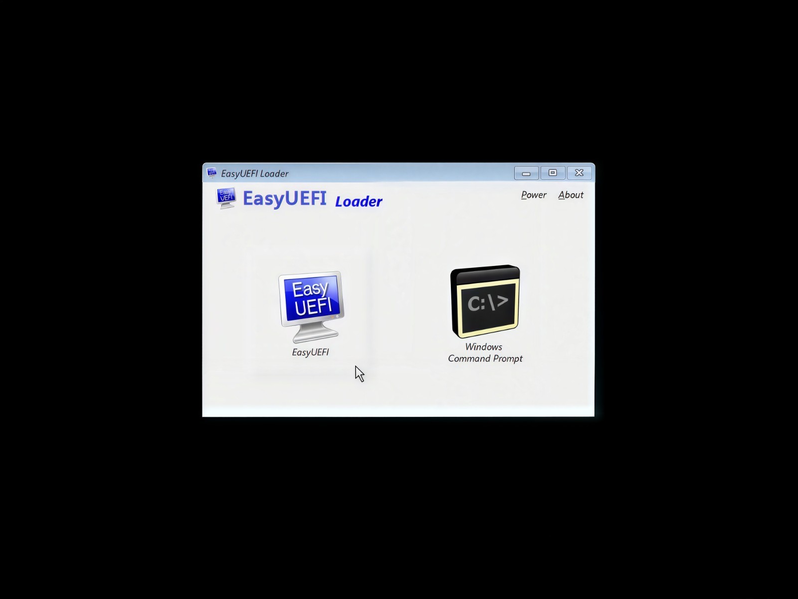 EasyUEFI Enterprise Edition Bootable DVD/USB