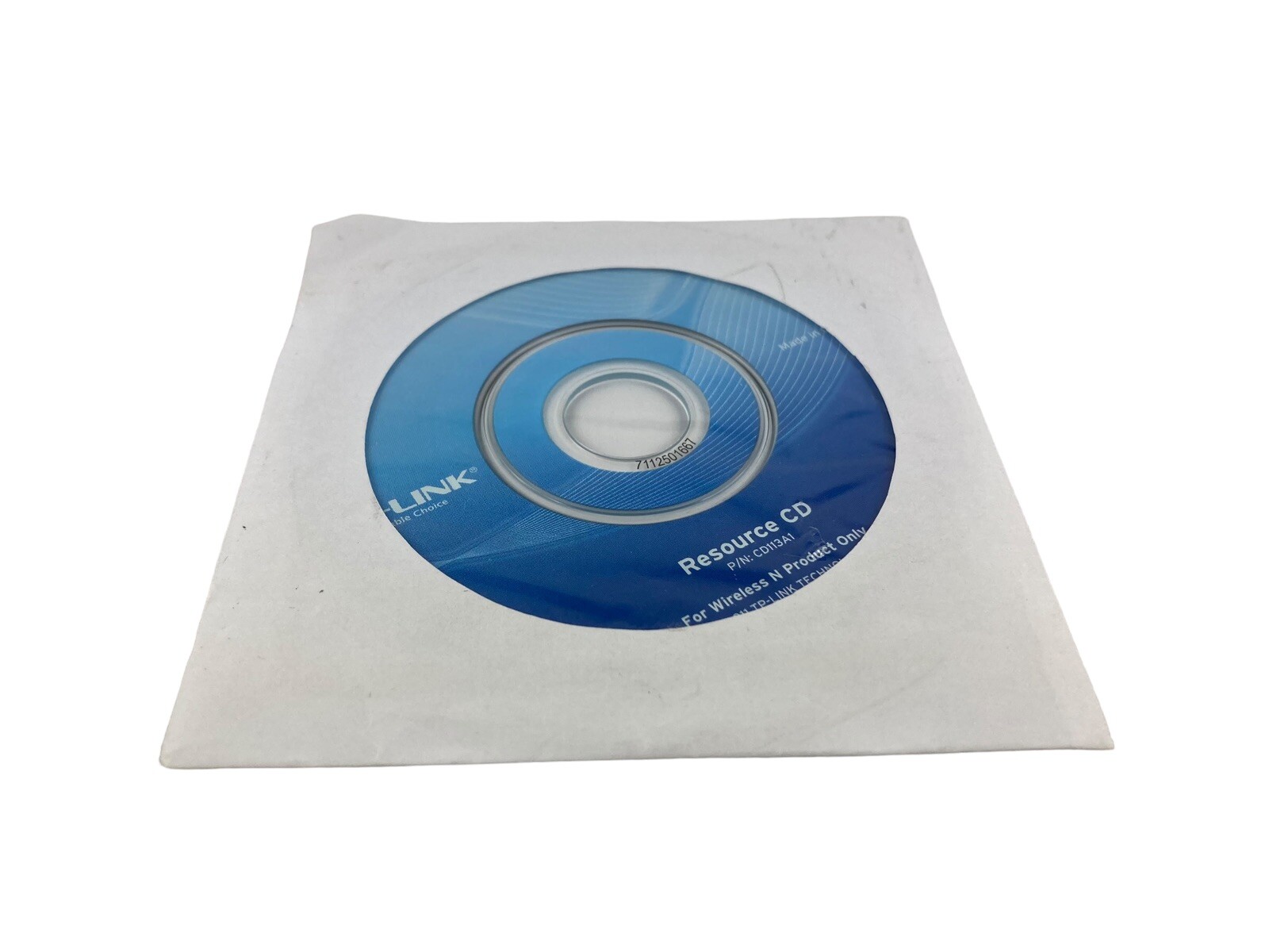 TP-LINK® The Reliable Choice Resource CD P/N: CD113A1 © 2011 Made in China