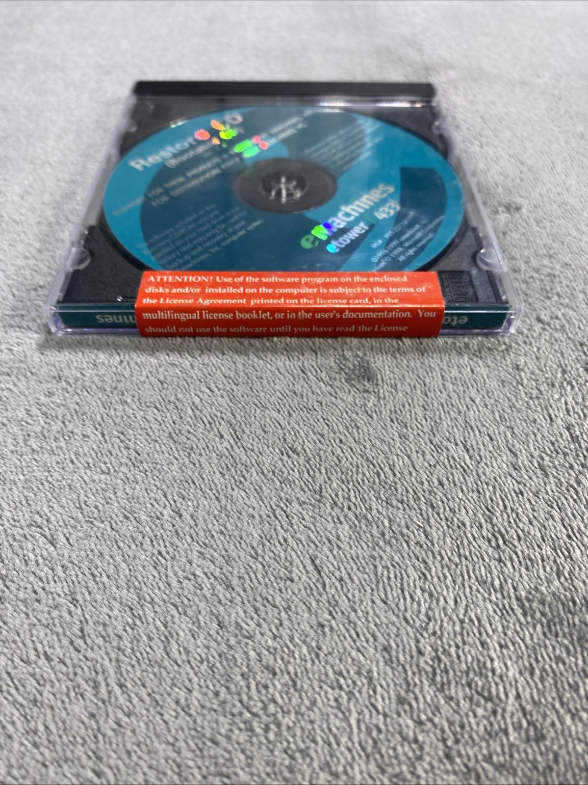 Emachines Ver 3.4 Restore CD (Bootable CD) 1998-1999 etower 433i Sealed NEW