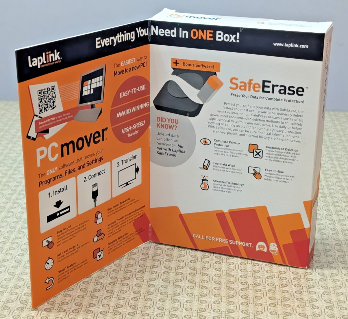 PCmover Ultimate 11 – Easily Transfer Files to New Computer – New, Sealed