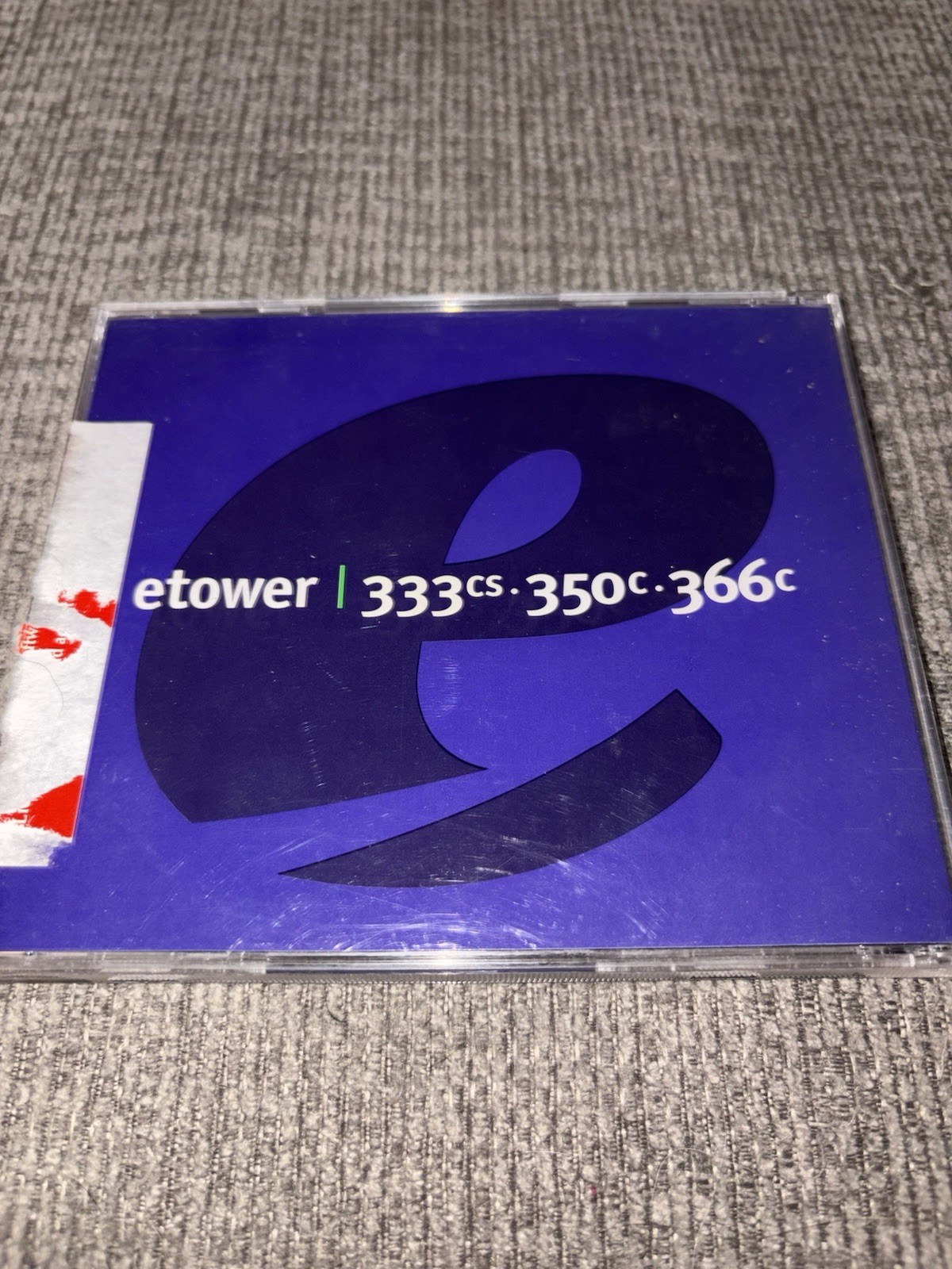 RARE eMachines Bootable System Restore CD for etower 333cs 350c 366c Vtg 1999