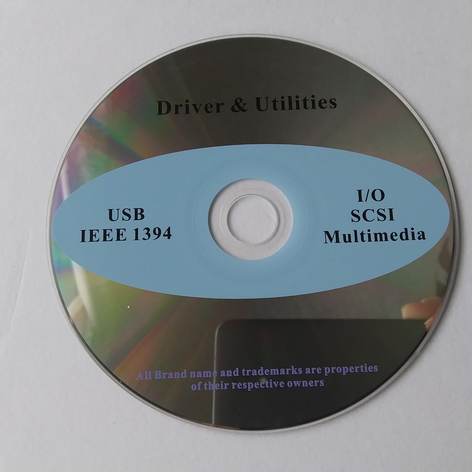 USB IEEE 1394 SCSI Multimedia Driver Utilities CD ROM Software Disc Windows OEM