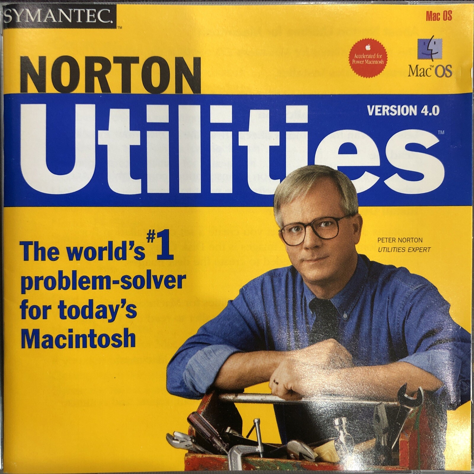 Symantic Norton Utilities Version 4 Mac OS Cd Rom