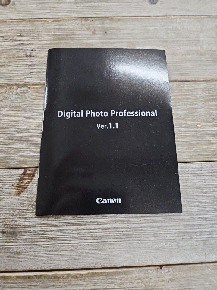Canon Digital Photo Professional V 1.6 MAC OS Software CD ROM
