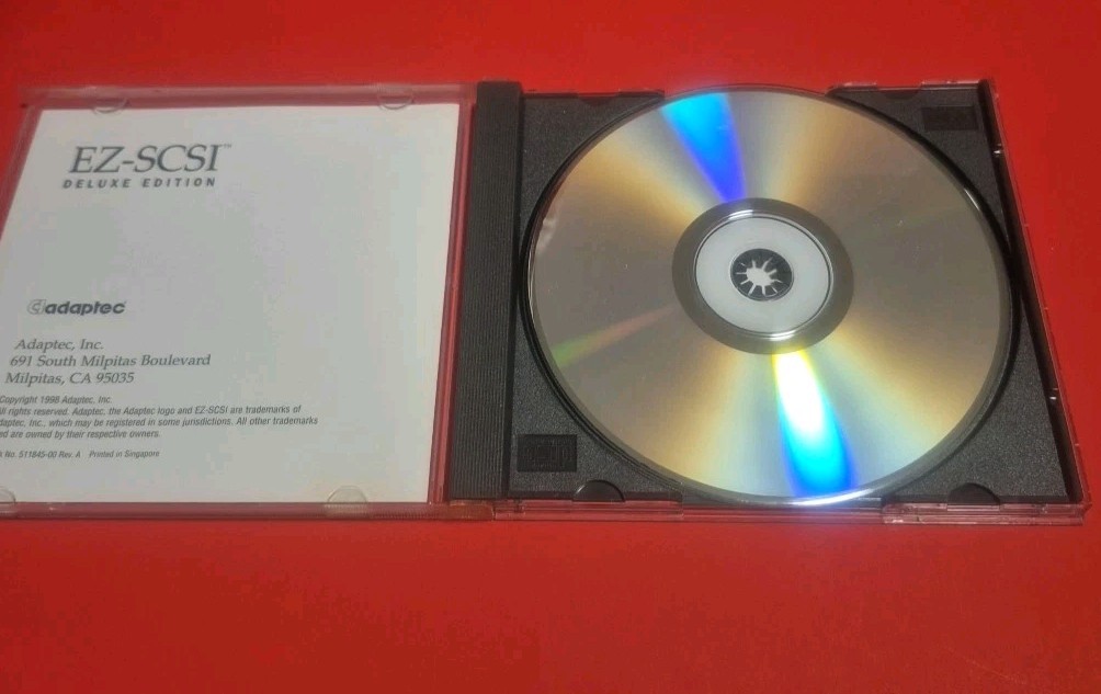 Adaptec EZ-SCSI Deluxe Edition CD-ROM 1998 (Z1)