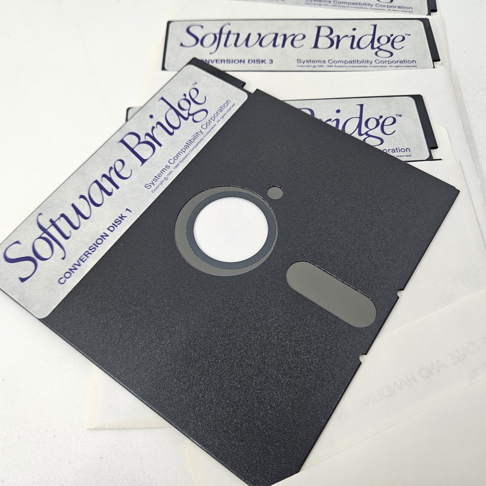 Software Bridge Conversion & System Disks 5.25″ Floppy Set (6 Disks) Systems