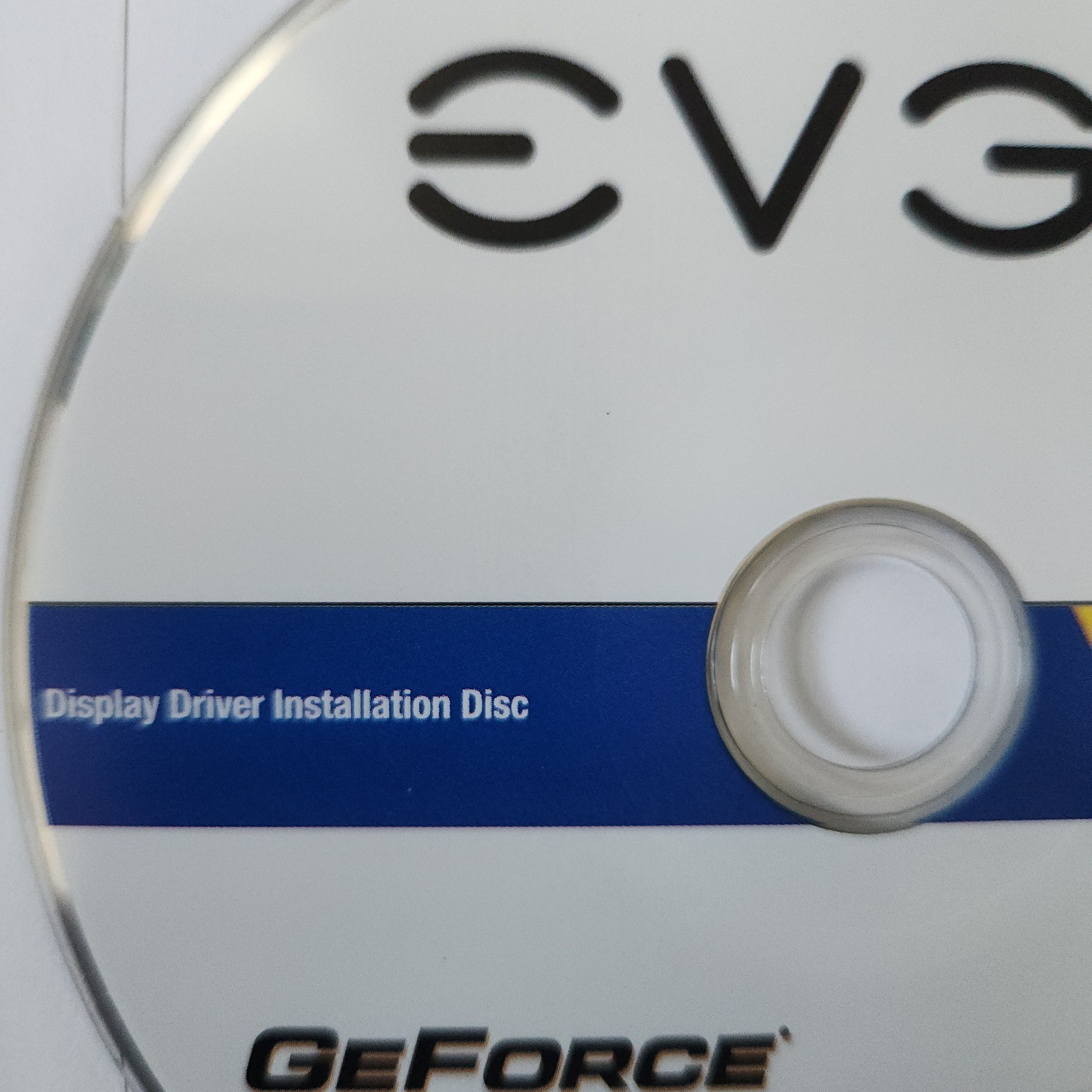 EVGA GeForce 500 Series Driver Installation Disc & User Guide Manual 11-560-99-1