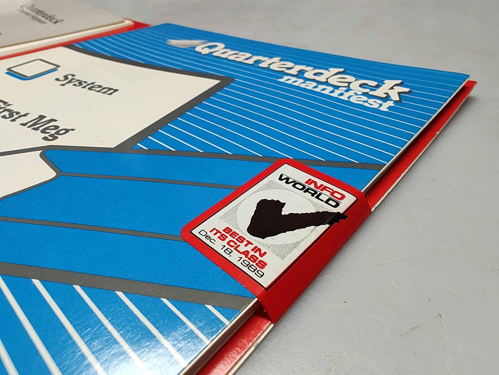 QEMM Quarterdeck Expanded Memory Manager 386 Vintage DOS Floppy w/Box and Manual
