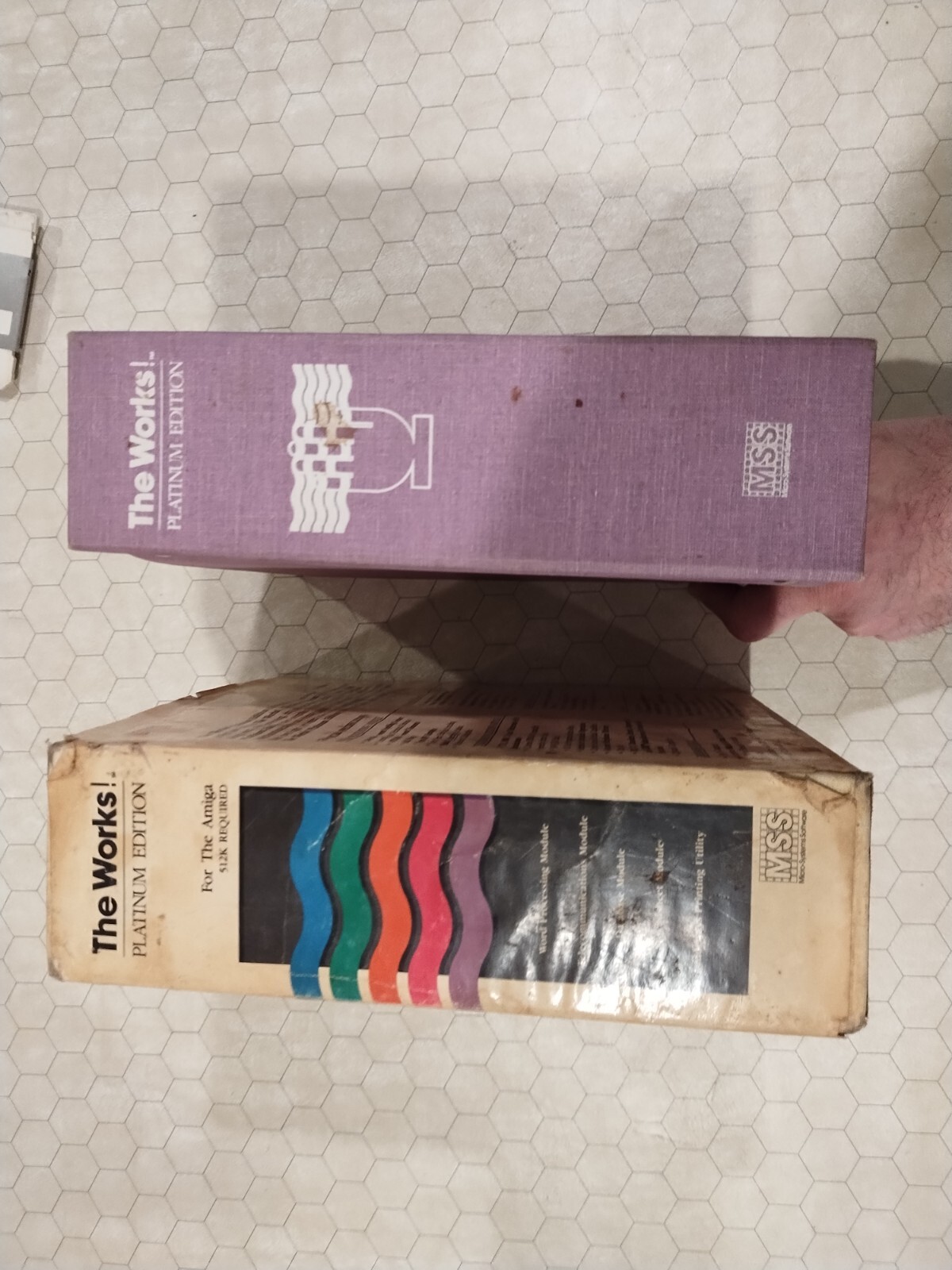 The Works! Platinum Edition, Amiga, 3.5″ floppy disks, 1988, MSS